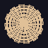 Gravity Well Sand Table Pattern preview