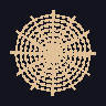 Dotwork Mandala Sand Table Pattern preview