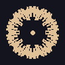 Penrose Tiling Sand Table Pattern preview